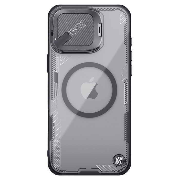 NILLKIN ICEBLADE PROP MAGNETIC CASE IPHONE 16 PRO MAX, BLACK / CZARNY