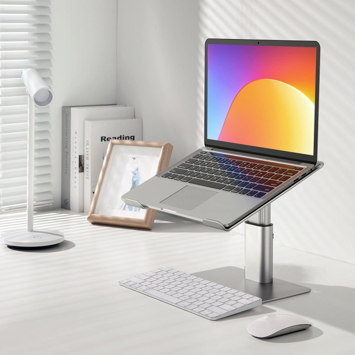 Baseus stand verstellbarer Laptopständer silber (LUJS000012)