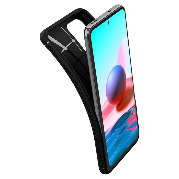 Puzdro SPIGEN Xiaomi Redmi Note 10 / 10S Rugged Armor Matná čierna Case