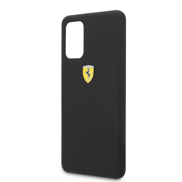 Case FERRARI Samsung Galaxy S20 Plus Silicone Black Case
