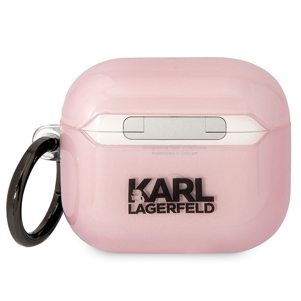 Karl Lagerfeld KLA3HNCHTCP Airpods 3 cover pink/pink Iconic Choupette