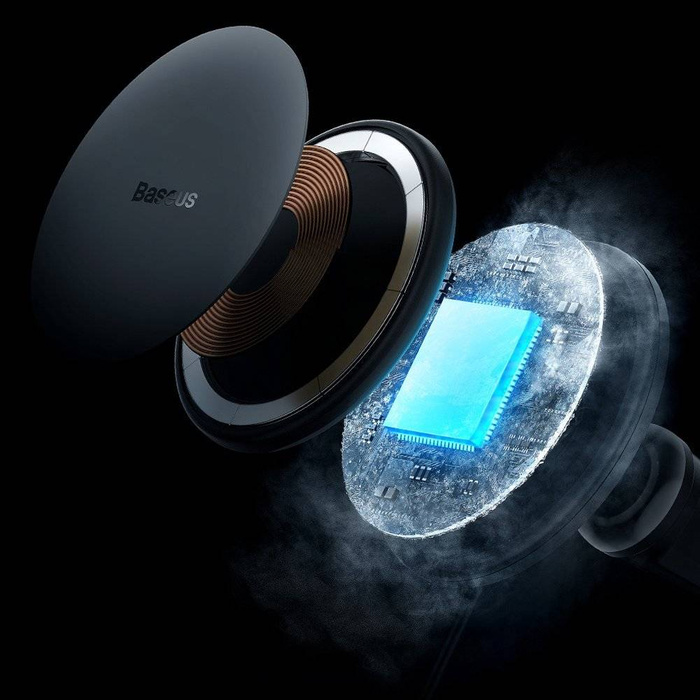 Baseus CW01 MagSafe 15W USB 25W induktives Autoladegerät - Schwarz
