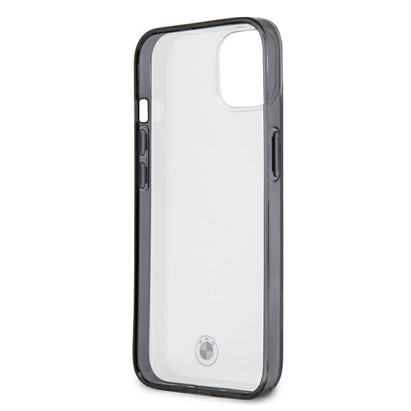 Puzdro BMW Apple iPhone 13 Mini Signature Collection Clear Hardcase