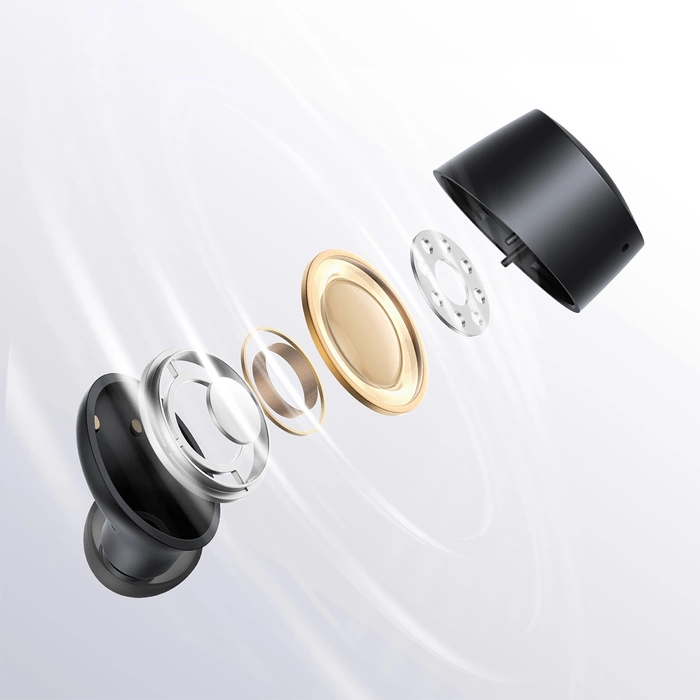 Baseus Bowie E18 wireless TWS ENC IPX4 headphones - black