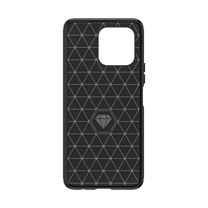 Coque Carbone pour Honor X6a - noire