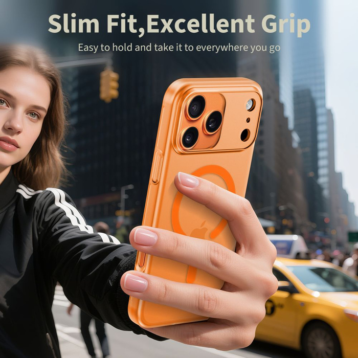 TECH-PROTECT MAGSLIM MAGSAFE IPHONE 17 PRO MAX MATTE/COSMIC ORANGE