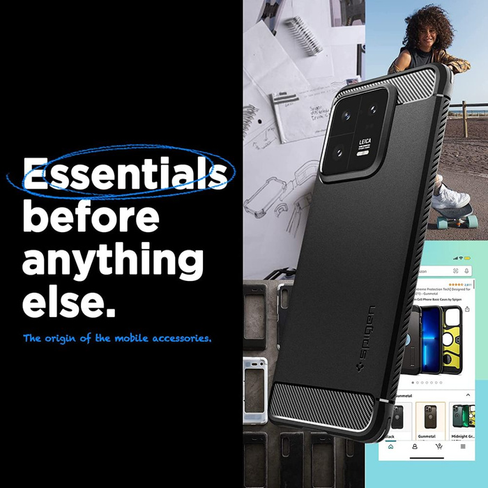 Spigen Rugged Armor XIAOMI 13 PRO MATTE BLACK