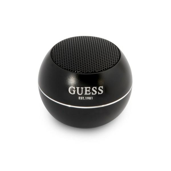 Guess lautsprecher Bluetooth GUWSALGEK Lautsprecher mini schwarz/schwarz