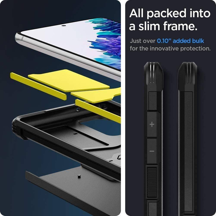 Puzdro SPIGEN Galaxy S20 FE Tough Armor Black Case