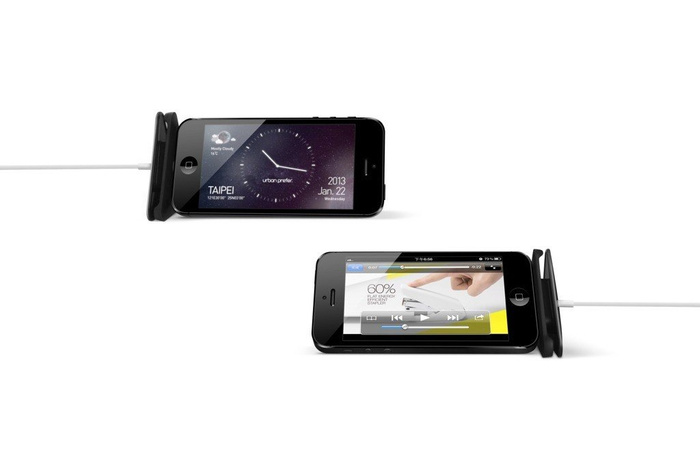 Stojan iPhone 4 4S 5S SE 6S 7 URBAN PREFER Black