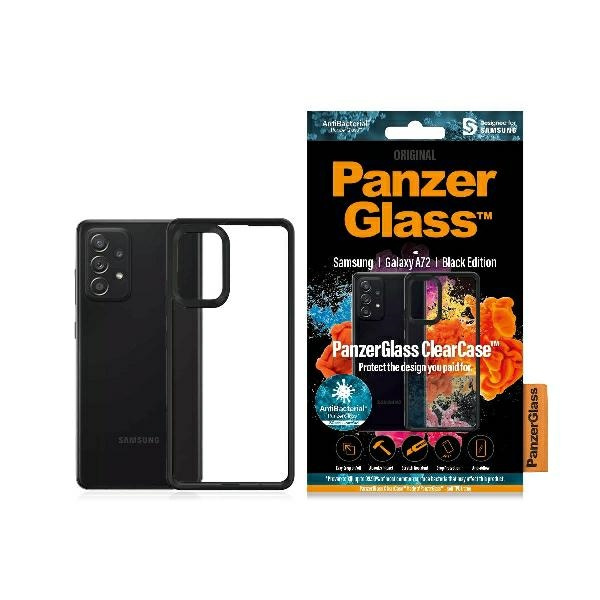 PanzerGlass ClearCase Samsung A72 A725 schwarz/schwarz