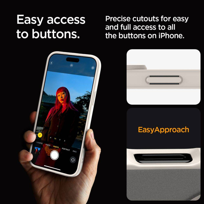 Spigen Ultra Hybrid Mag MagSafe IPhone 16 PRO MAX FROST TITANIO NATURALE