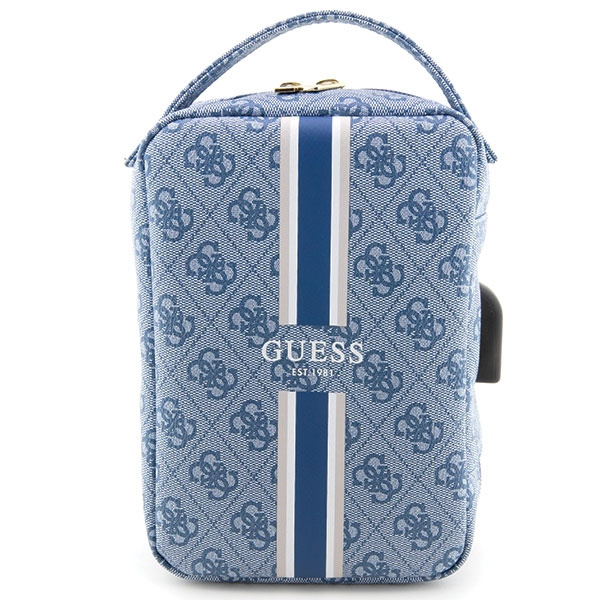 Guess Borsa GUHBP4RPSB Organizer blu/blu 4G Strisce stampate