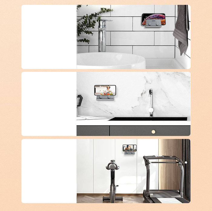 Ugreen kovový nástěnný držák pro smartphone tablet černý (LP193)