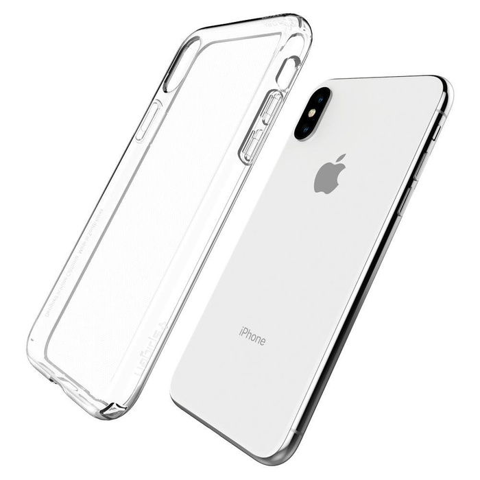 Cover SPIGEN Cristallo liquido Apple iPhone X Xs Clear + Glass SPIGEN Case
