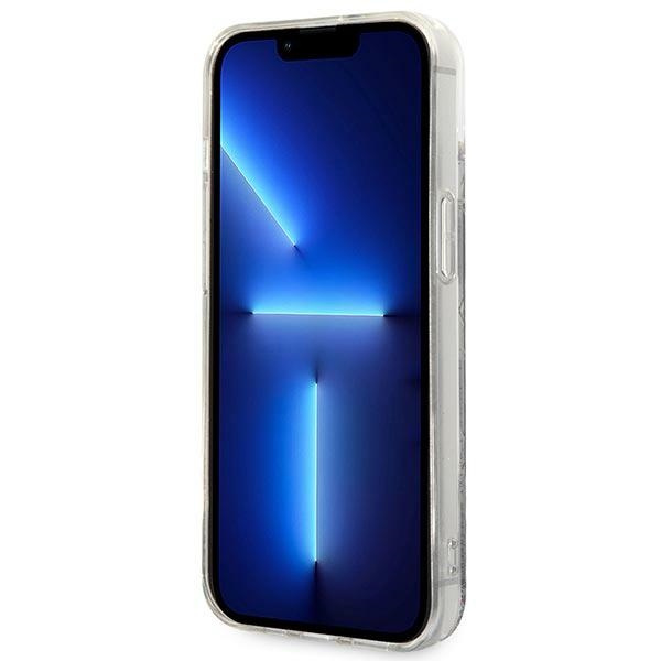 Karl Lagerfeld KLHCP14MLMNMK iPhone 14 Plus 6,7" hartcase schwarz/schwarz Liquid Glitter Monogram