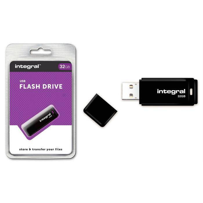 Integral USB 2.0 32GB Flash disk černý