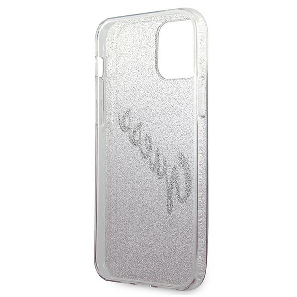  GUESS   12 Mini Glitter Gradient Script GUHCP12SPCUGLSPI Pink Hardcase
