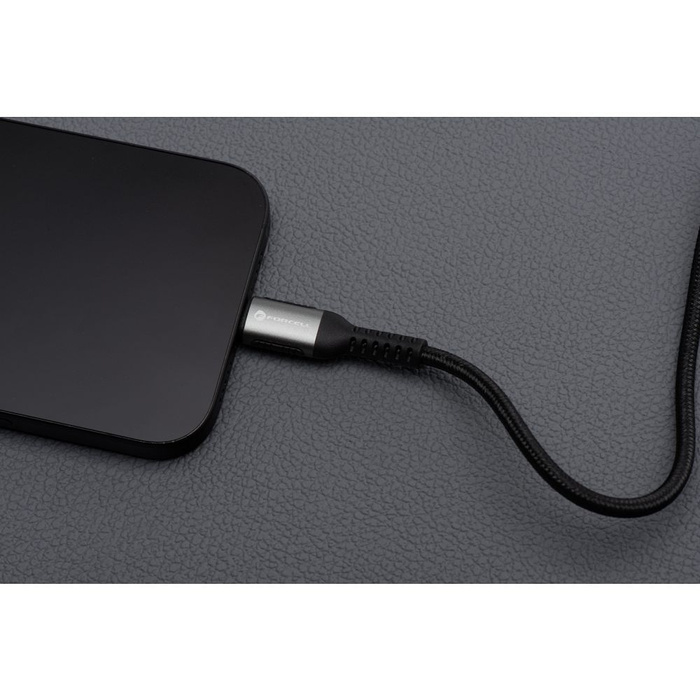 Kabel USB C do USB C Forcell F-Energy QC4.0 PD 5A 100W Cafule 3 m C260 czarny