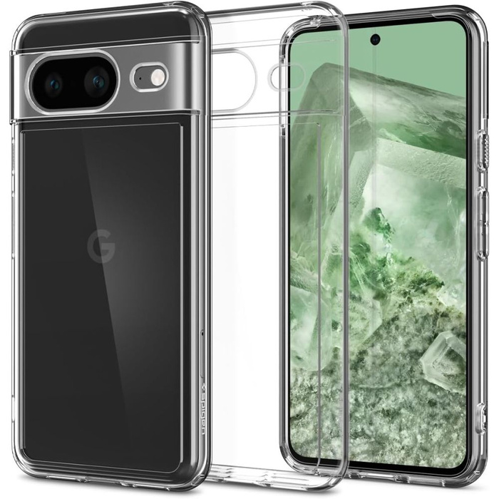 Obal Spigen Ultra Hybrid Google Pixel 8 Crystal Clear Case