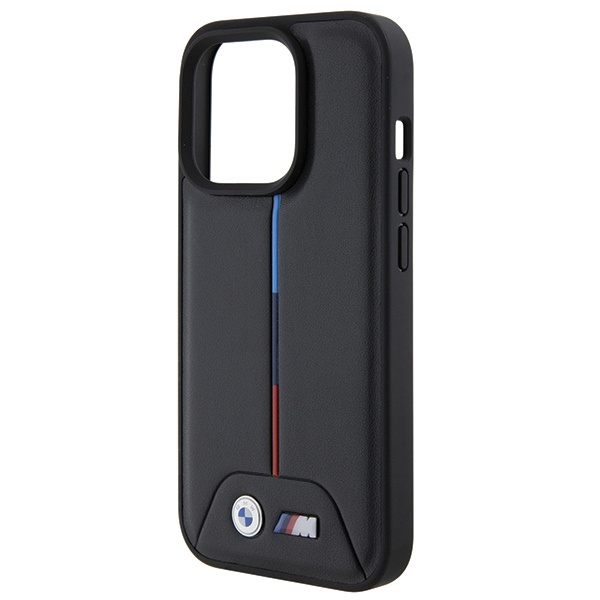 Hülle Bmw Bmhcp15x22pvtk IPhone 15 Pro Max 6,7" Schwarz/Schwarz Hartcase Gesteppt TricolorCase