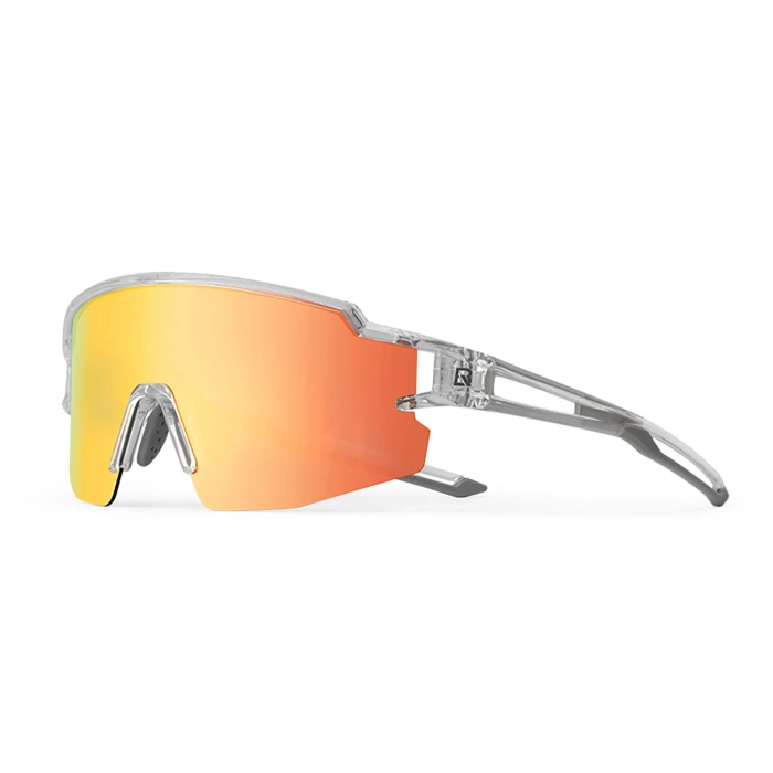 Rockbros Kinder-Fahrradbrille, polarisiert, UV-Schutz, Grau