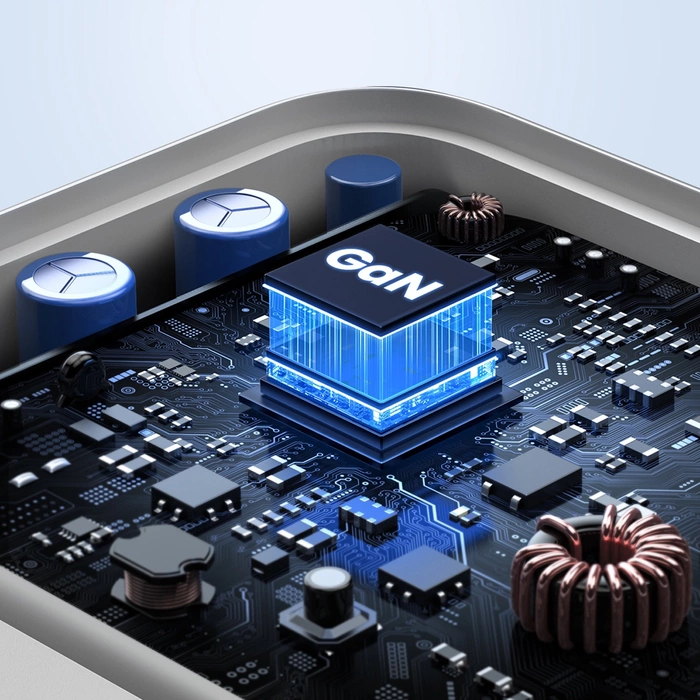 Nabíječka uGREEN 15339 Síťový adaptér Nexode, 2xUSB-C, USB-A 3.0, PD3.0, QC4.0, GaN, 65W (bílý)