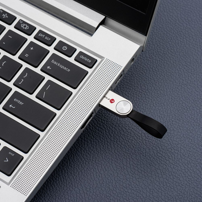 Pendrive 16GB USB 3.2 Gen 1 (USB A) Forcell F-Data Metal srebrny