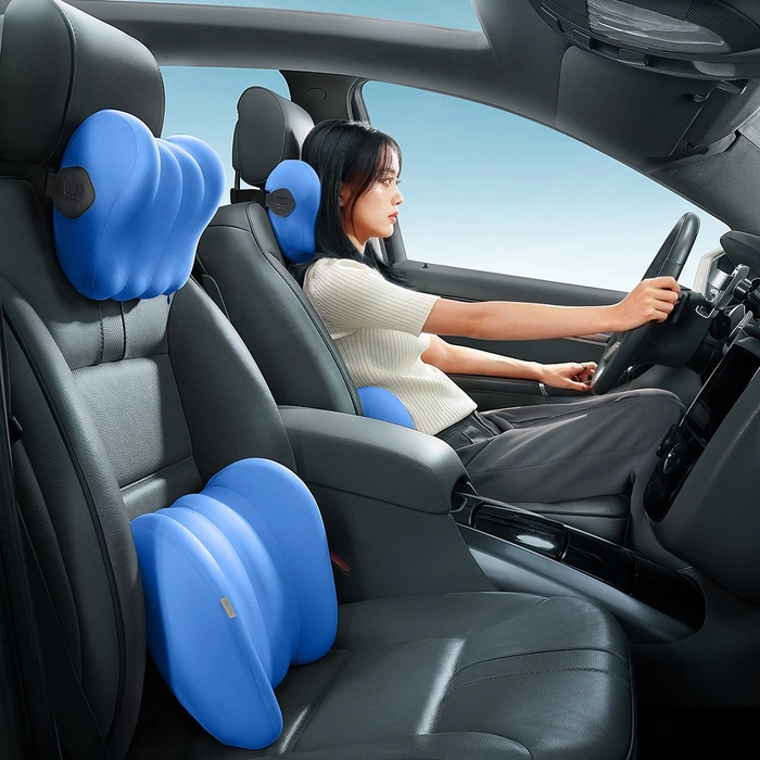Coussin de voiture Baseus ComfortRide - bleu