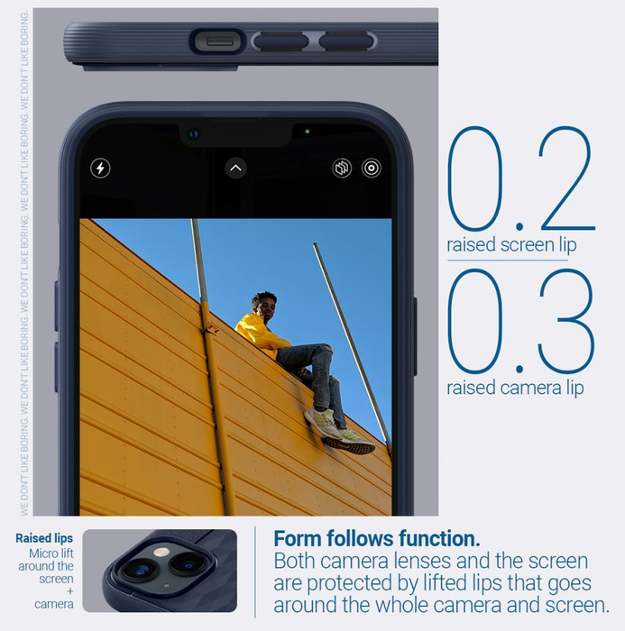 Coque Caseology PARALLAXE Mag MagSafe IPhone 14 PLUS MIDNIGHT BLUE