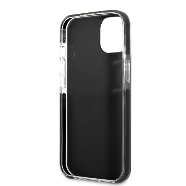 Coque Karl Lagerfeld iPhone 13 6.1" Hardcase Noir/noir Tête de Choupette Case