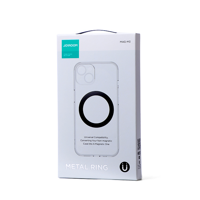 Kovový magnetický kroužek Joyroom pro smartphone růžový (JR-Mag-M3)