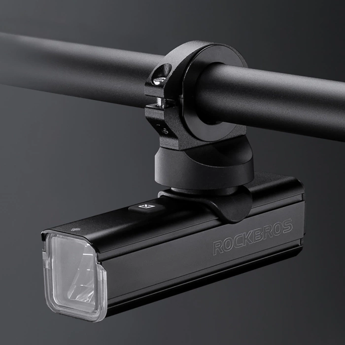 Rockbros 24610002001 Fahrrad-Frontlicht 1000 lm + USB-C - USB-A-Kabel - Schwarz