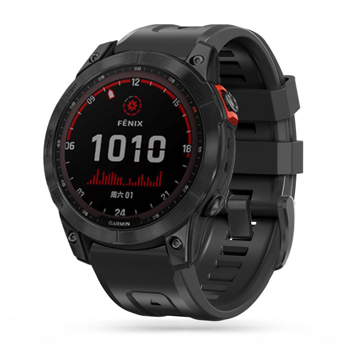 BANDEAU ICONIQUE TECH-PROTECT GARMIN FENIX 3 / 5X / 3HR / 5X PLUS / 6X / 6X PRO / 7X NOIR
