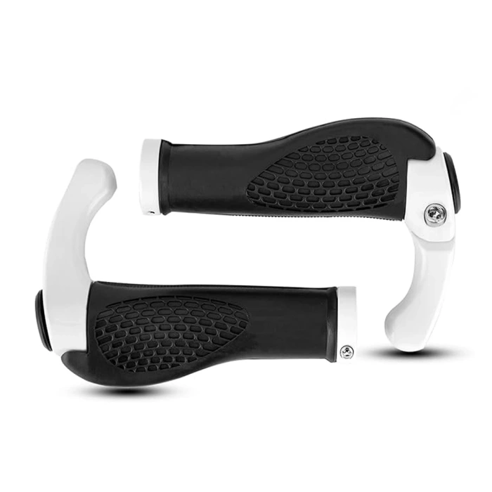 Rockbros BT1007W Ensemble de supports de vélo avec cornes - Blanc