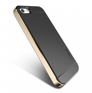 Case iPhone 5 5S VERUS Iron Shield Gold As Spigen SGP Cover
