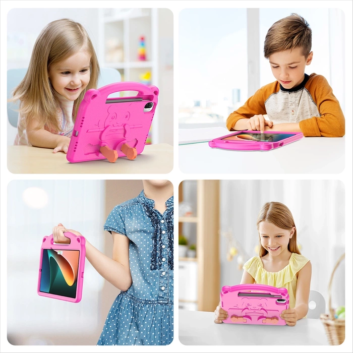 [B WARE] Dux Ducis Panda Safe for Children Kids Soft Case für Xiaomi Pad 5 Pro / Pad 5 Pink