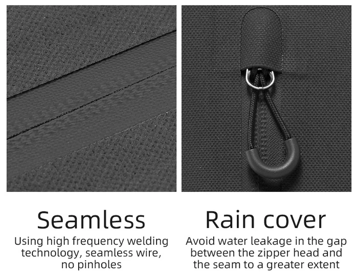 Rockbros AS-043 Fahrradtasche mit Klettverschluss 3l - schwarz