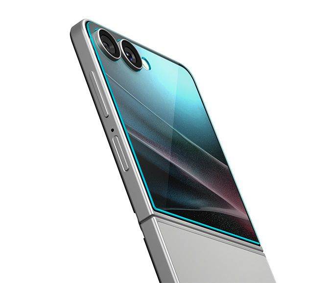 VERRE TREMPÉ SPIGEN GLAS.TR "EZ FIT" HD GALAXY Z FLIP 7 TRANSPARENT