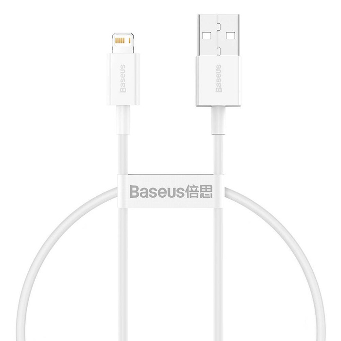Baseus Superior Cable USB - Lightning 2,4A 0,25 m White (CALYS-02)