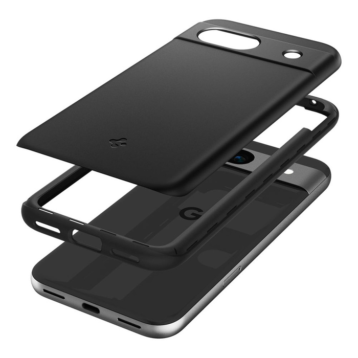 Hülle Spigen Thin Fit Google Pixel 8a Schwarz