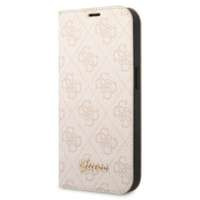 Guess GUBKP14XHG4SHP iPhone 14 Pro Max 6.7" pink/pink book 4G Vintage Gold Logo