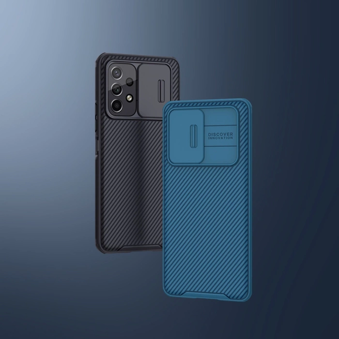 Etui Nillkin CamShield Pro do Samsung Galaxy A53 5G (niebieskie)