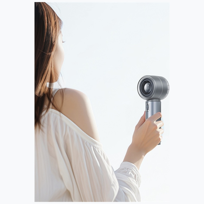 Wiatrak ręczny USAMS LiFE LU03 Czarny