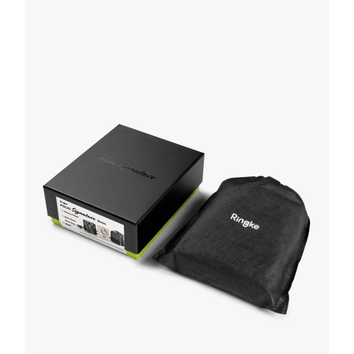 Case RINGKE Signature FOLIO GALAXY Z FLIP 4 DARK GREEN