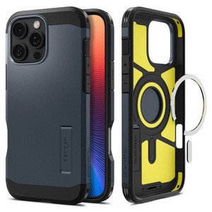 Hülle Spigen Tough Armor Mag MagSafe IPhone 16 PRO METALL SCHIEFER
