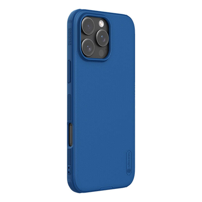 Nillkin Super Frosted Shield Pro Magnetic iPhone 16 Pro niebieskie (L)
