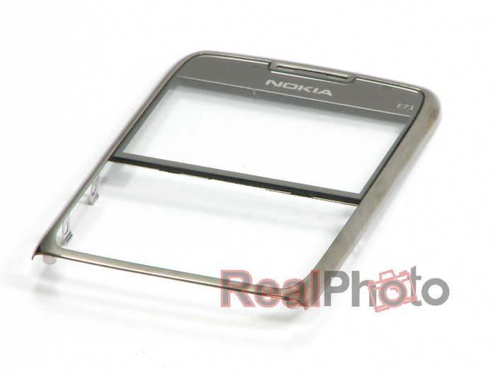 NOKIA E71 ORIGINAL Frente Completo Grado C Plata