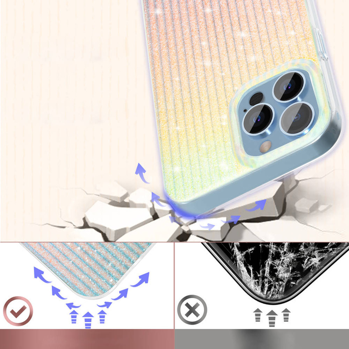 Kingxbar IPhone 13 PRO Travel Series-Clouds