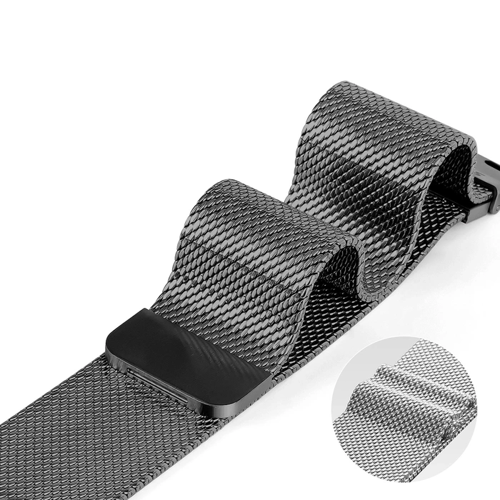 Dux Ducis Strap Milanese Pro for Apple Watch 42/44/45/49 mm - Black